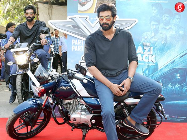 Rana Daggubati snapped at promotions of 'The Ghazi Attack'