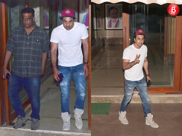 Real and Reel meet: Ranbir Kapoor visits Sanjay Dutt's residence to discuss the biopic
