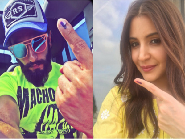 Bollywood celebs cast their vote in the #BMCPolls2017 today