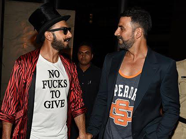 Ranveer Singh and Akshay Kumar