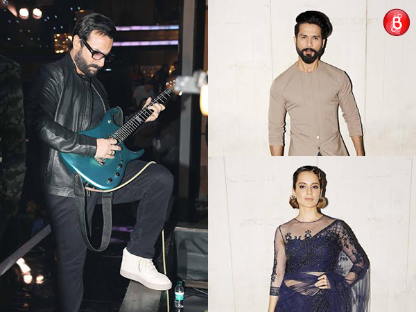 PICS: Saif Ali Khan, Shahid Kapoor and Kangana Ranaut rock the stage at 'Indian Idol 7'