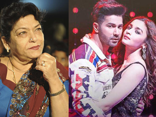 Varun Dhawan Saroj Khan