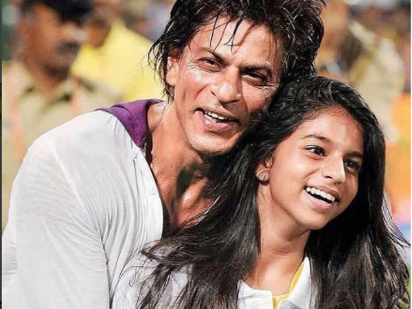 Shah Rukh Khan and Suhana Khan