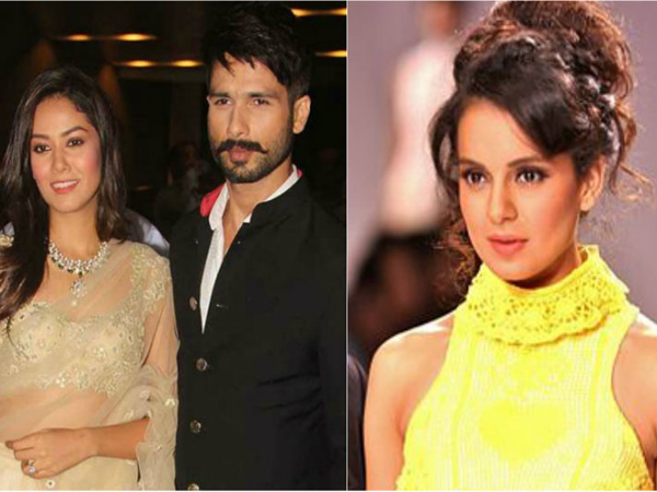 Shahid Kapoor, Mira, Kangana Ranaut