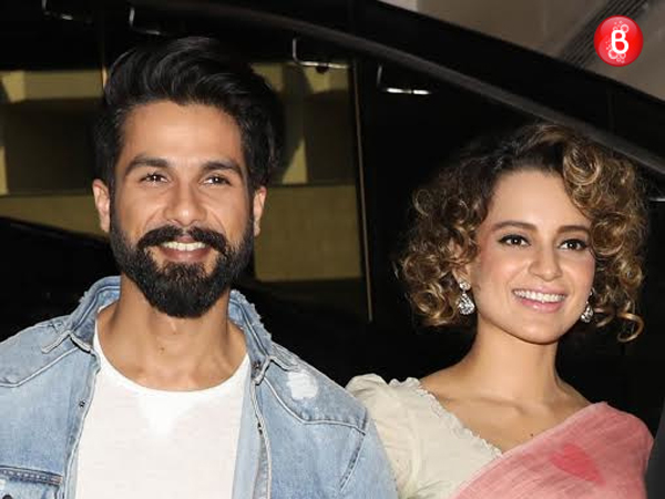 Shahid Kapoor and Kangana Ranaut