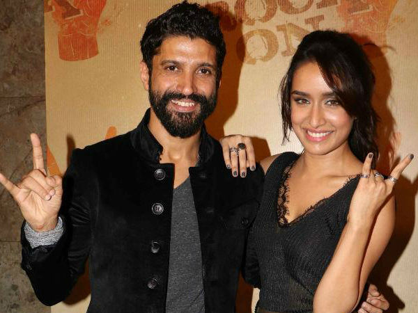 Shraddha Kapoor and Farhan Akhtar
