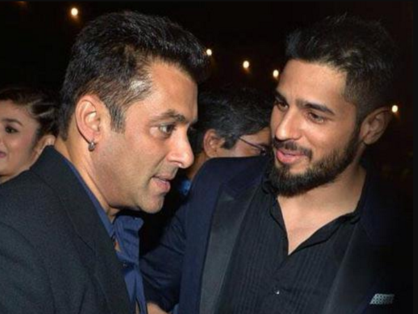 Sidharth Malhotra and Salman Khan
