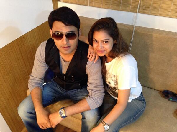 Sumona and Kapil Sharma