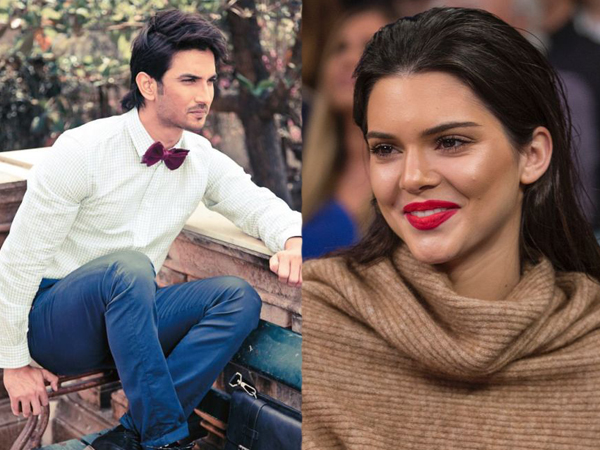 Say what! Sushant Singh Rajput gets clicked with Kendall Jenner for a