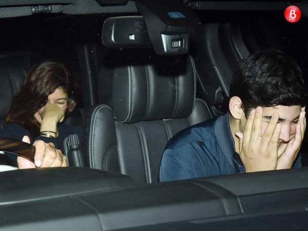 Twinkle Khanna and Aarav