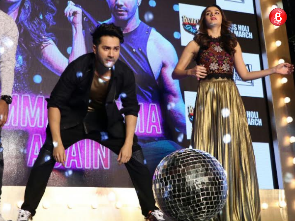 Varun Dhawan Alia Bhatt Tamma Tamma Again song launch
