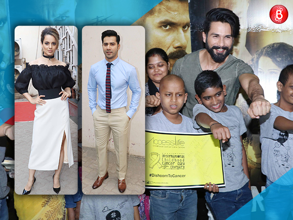 Varun Dhawan, Shahid Kapoor and Kangana Ranaut are spotted at Mehboob Studios