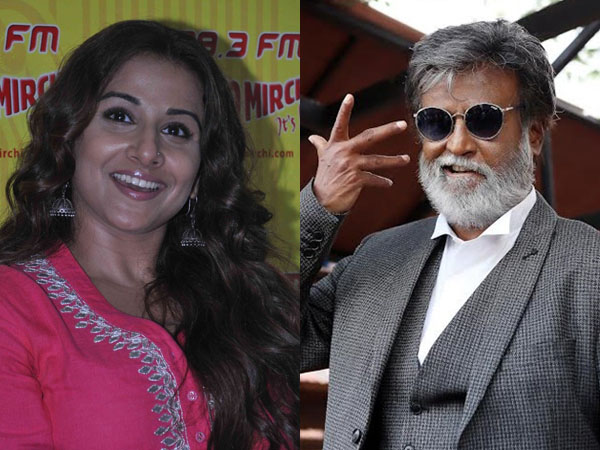 Vidya and Rajinikanth movie
