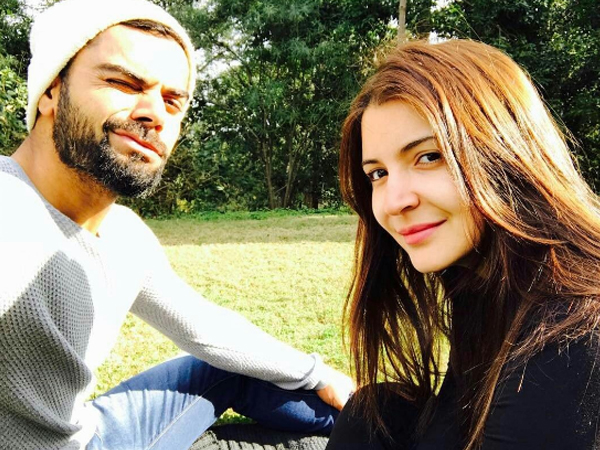 Virat Kohli and Anushka Sharma
