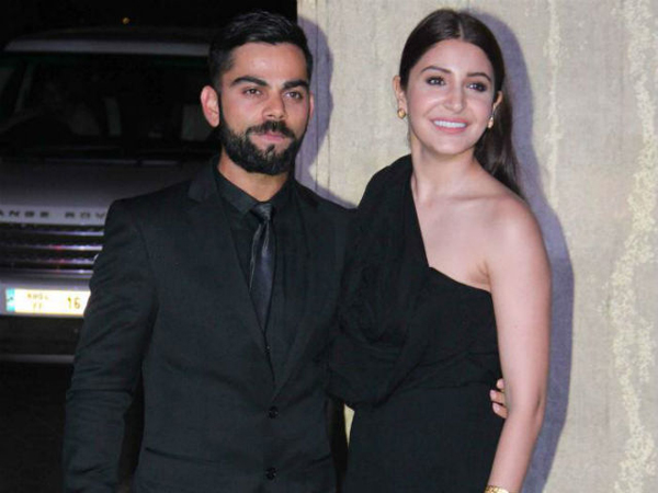 Virat Kohli and Anushka Sharma