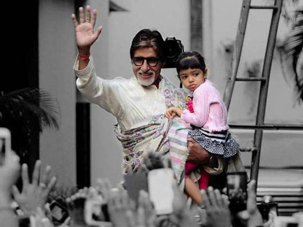 amitabh bachchan and aaradhya