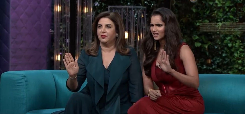 5 times Farah Khan and Sania Mirza made Koffee With Karan 