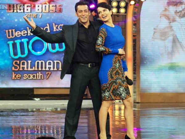 Salman Khan and Kangana Ranaut