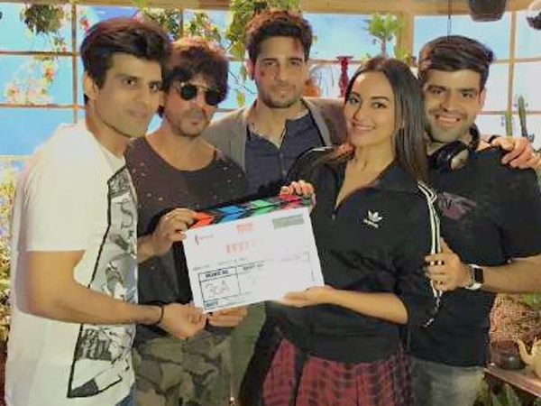 shah rukh khan, sidharth malhotra, sonakshi sinha