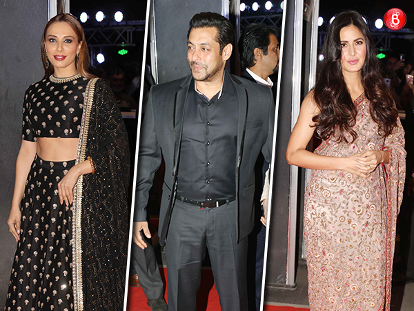 Iulia Vantur, Salman Khan and Katrina Kaif