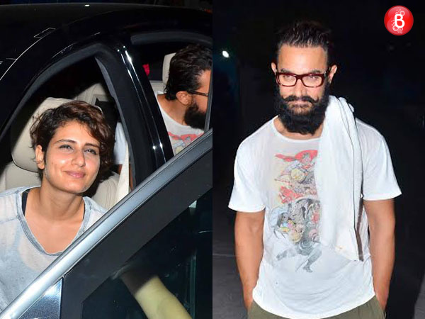 Aamir Khan and Fatima Sana Shaikh