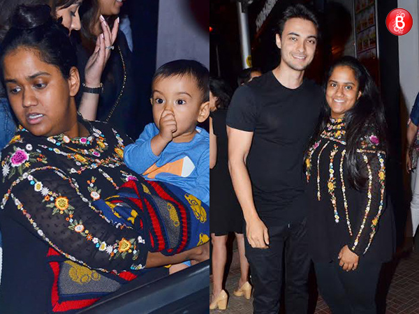 PICS: Arpita Khan Sharma and Aayush Sharma spotted post their family outing with Baby Ahil