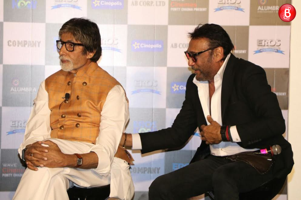 Amitabh Bachchan and Jackie Shroff