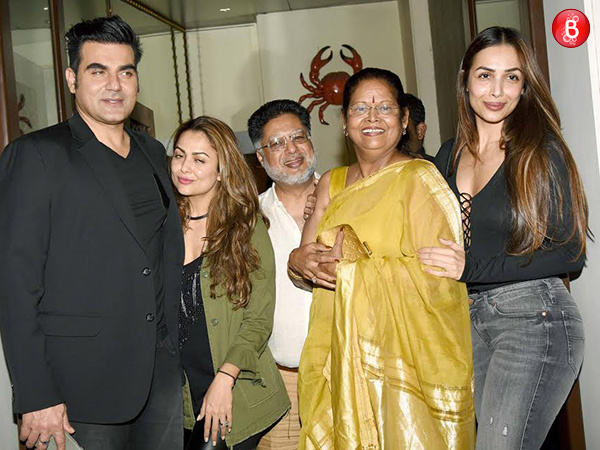 Arbaaz Khan at Malaika Arora Khan’s mother’s birthday celebrations