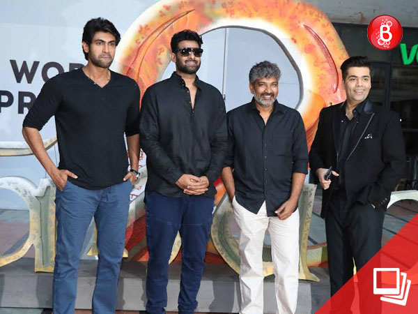 PICS: Karan Johar, Prabhas, Rana Daggubati and others at the trailer launch of ‘Baahubali 2’
