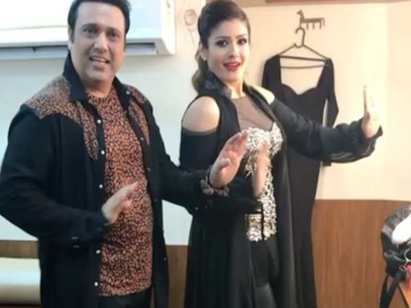 Govinda and Raveena Tandon's Boomerang video