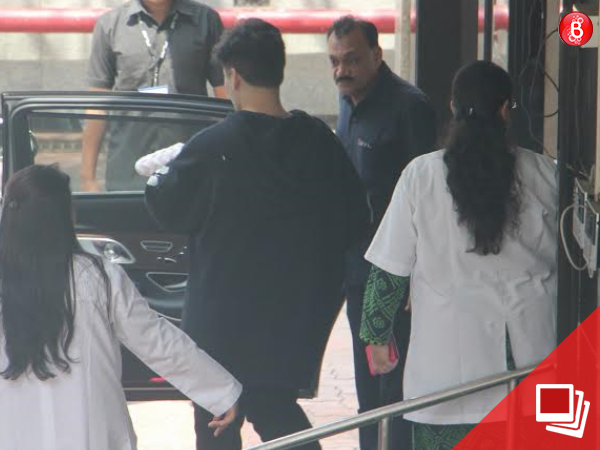 Karan Johar taking his babies home