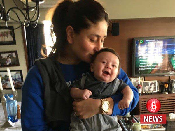 Kareena Kapoor Khan with Taimur Ali Khan