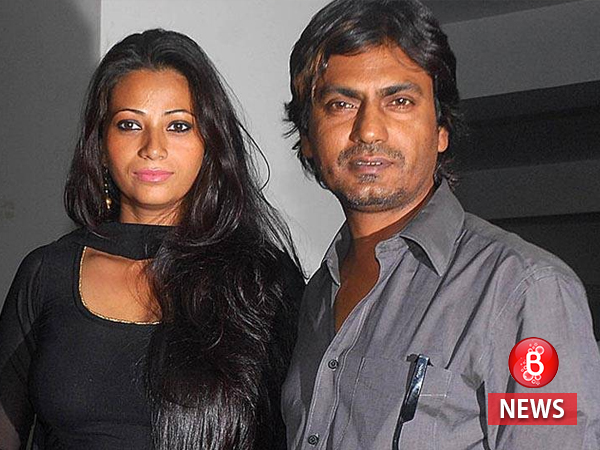 Nawazuddin Siddiqui with wife