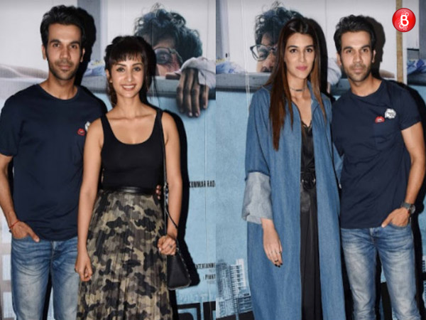 Raj Kummar Rao, Patralekhaa, Kriti Sanon