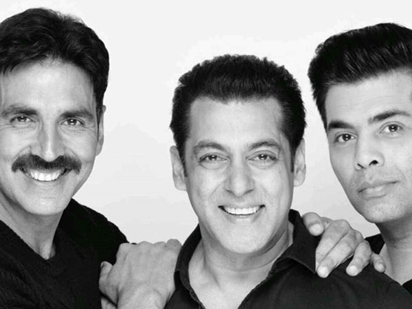 Salman Khan Akshay Kumar Karan Johar