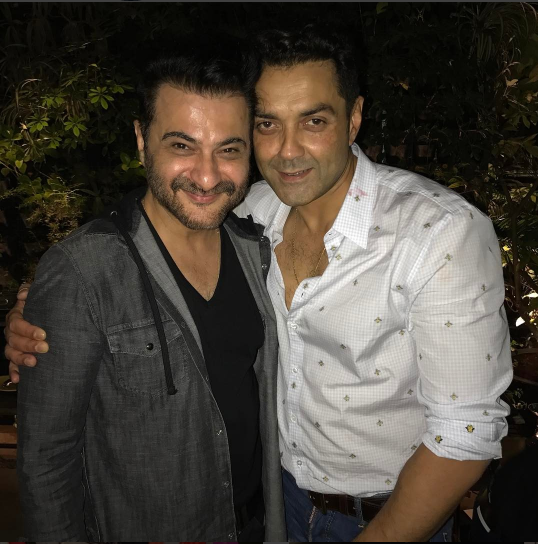 Sanjay Kapoor and Bobby Deol