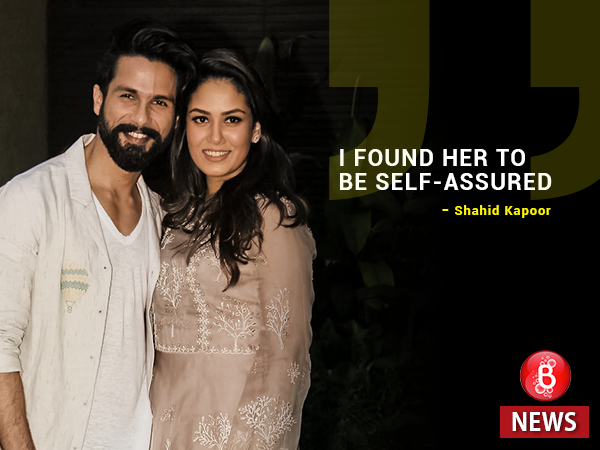 Shahid Kapoor and Mira