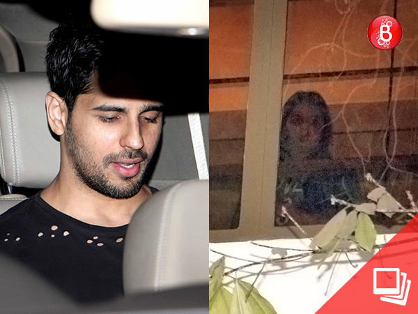 Sidharth Malhotra at Alia Bhatt's birthday bash