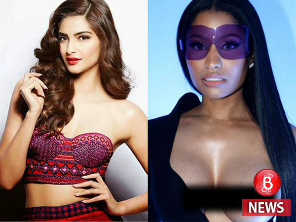 Sonam kapoor, nicki minaj