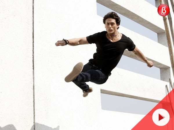 Tiger Shroff flying kick