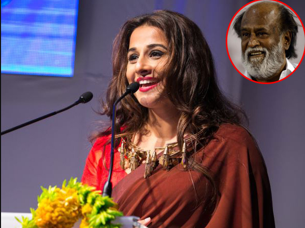 Vidya Balan Rajinikanth