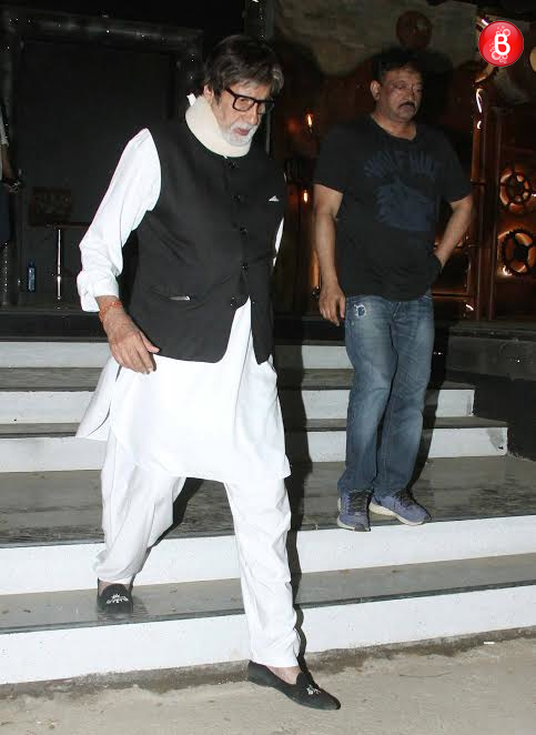 Amitabh Bachchan and Ram Gopal Varma
