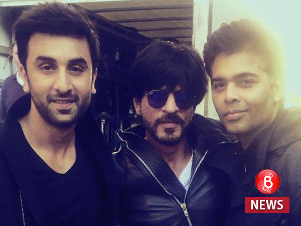 shah Rukh Khan, ranbir kapoor and karan johar