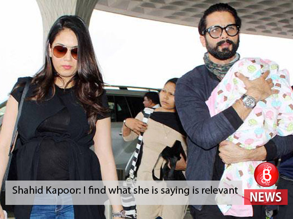 shahid kapoor, mira and misha