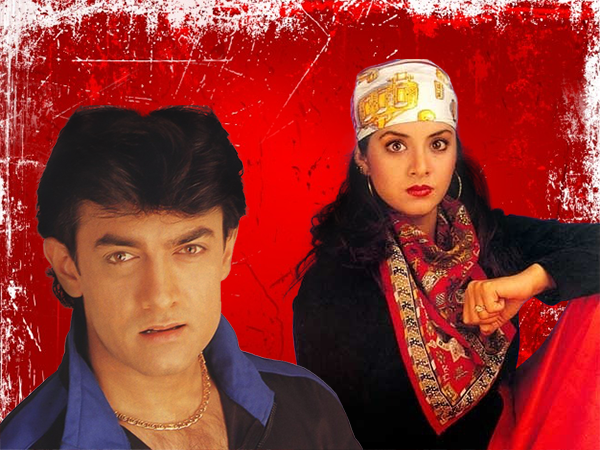 What led to a fallout between Divya Bharti and Aamir Khan?