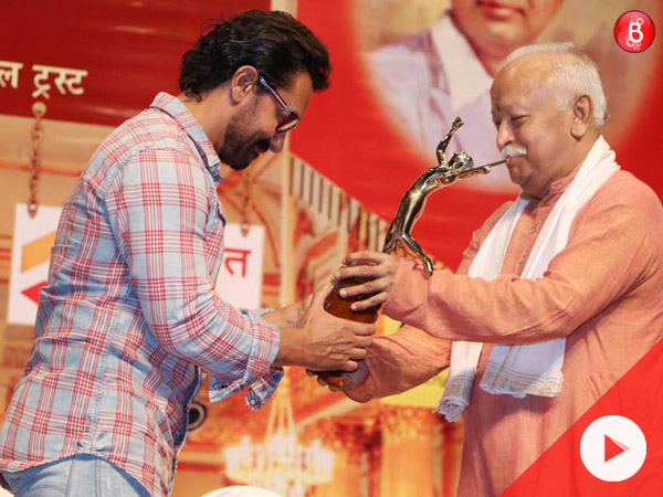 Aamir Khan gets felicitated