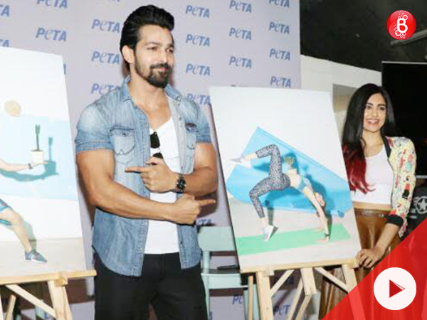 Adah Sharma and Harshvardhan Rane face an embarrassing moment during PETA India’s event