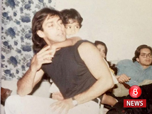 Throwback! This picture of Arpita Khan monkey-riding Salman Khan is too cute for words