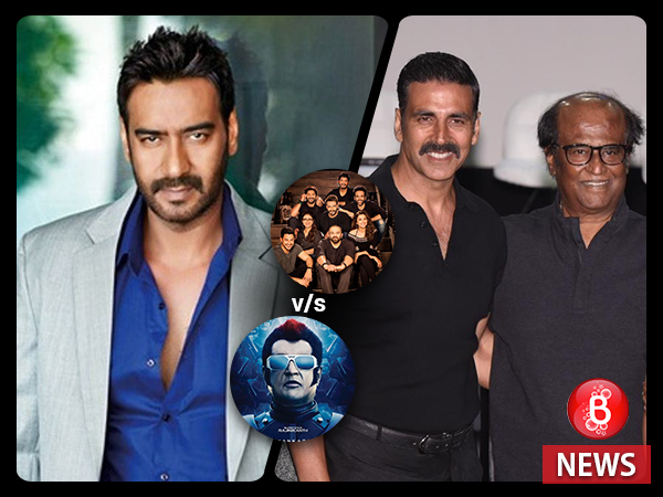 It's confirmed: Ajay Devgn's 'Golmaal Again' to clash with Rajinikanth-Akshay Kumar's '2.0'