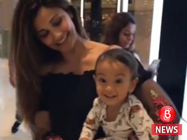 Salman Khan's co-star Daisy Shah plays with baby Ahil, and the video is all sorts of adorbs